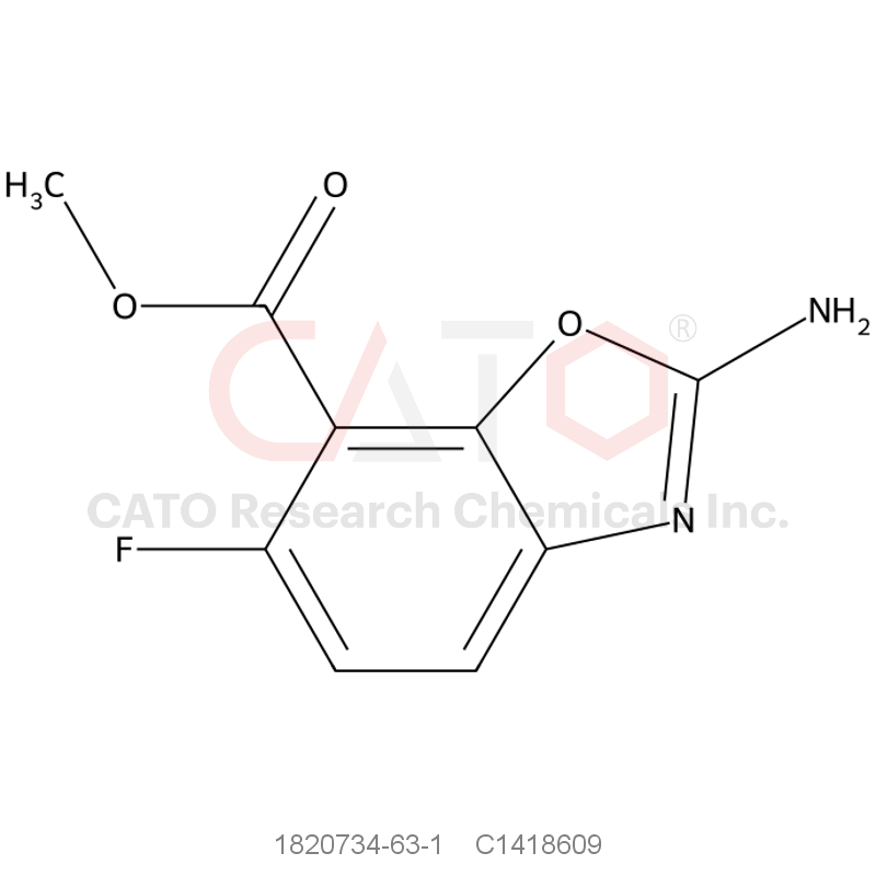CAS No.:1820734-63-1,Methyl 2-amino-6-fluoro-1,3-benzoxazole-7-carboxylate