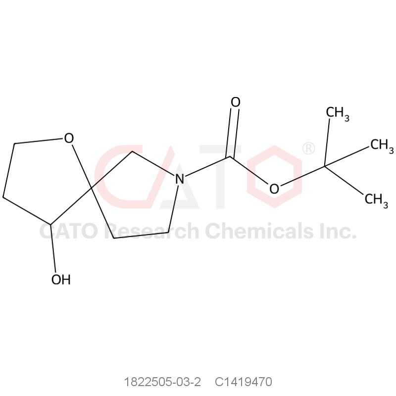 CAS No.:1822505-03-2,tert-Butyl 4-hydroxy-1-oxa-7-azaspiro[4.4]nonane-7-carboxylate