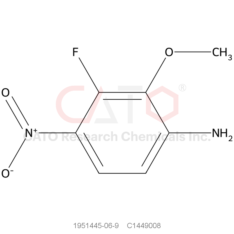 CAS No.:1951445-06-9,3-Fluoro-2-methoxy-4-nitroaniline