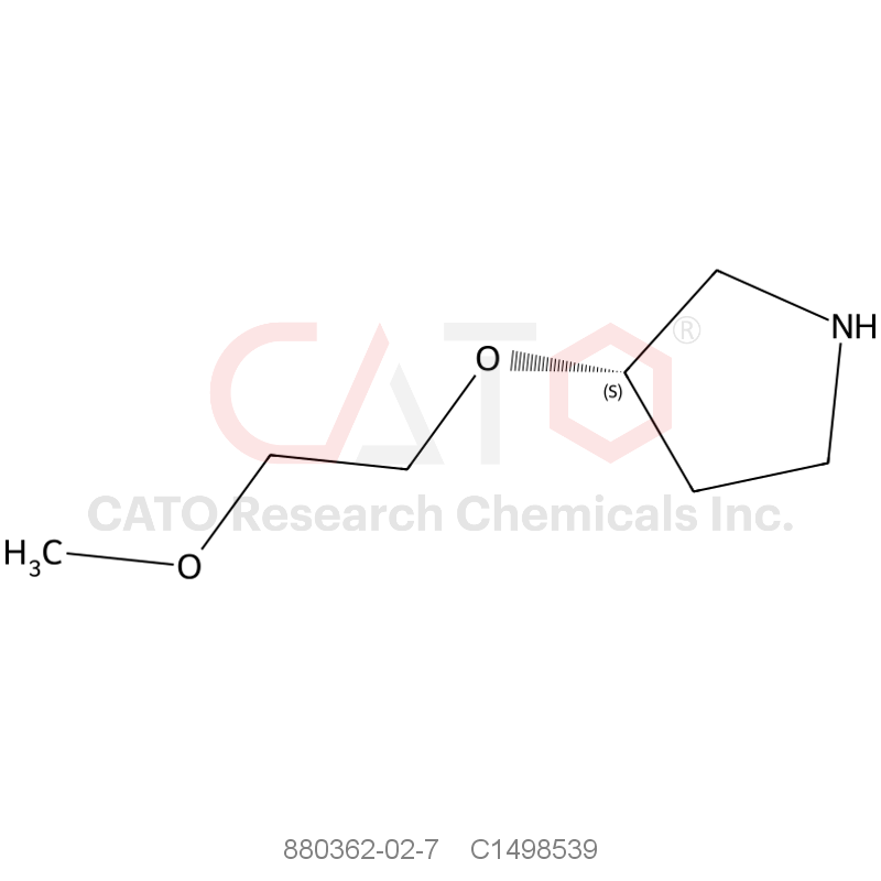 CAS No.:880362-02-7,(S)-3-(2-Methoxyethoxy)pyrrolidine