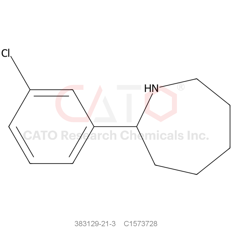 CAS No.:383129-21-3,2-(3-Chlorophenyl)azepane