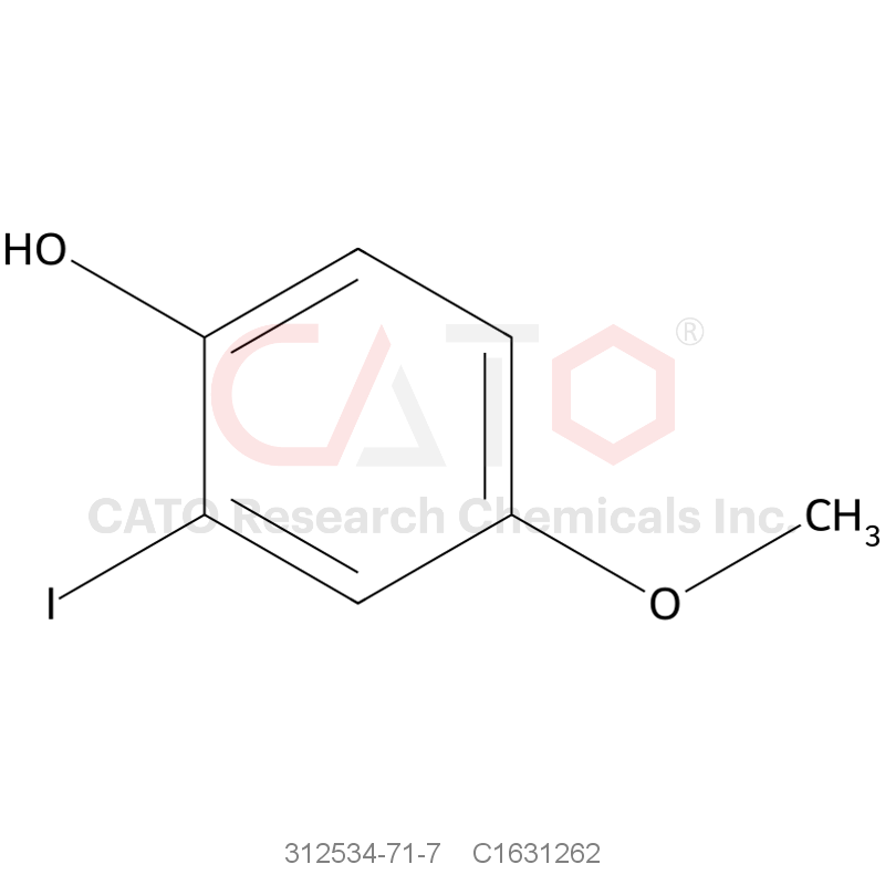 CAS No.:312534-71-7,2-Iodo-4-methoxyphenol