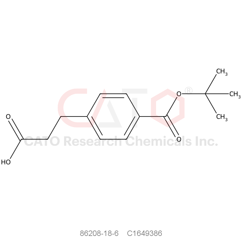 CAS No.:86208-18-6,3-(4-(tert-Butoxycarbonyl)phenyl)propanoic acid