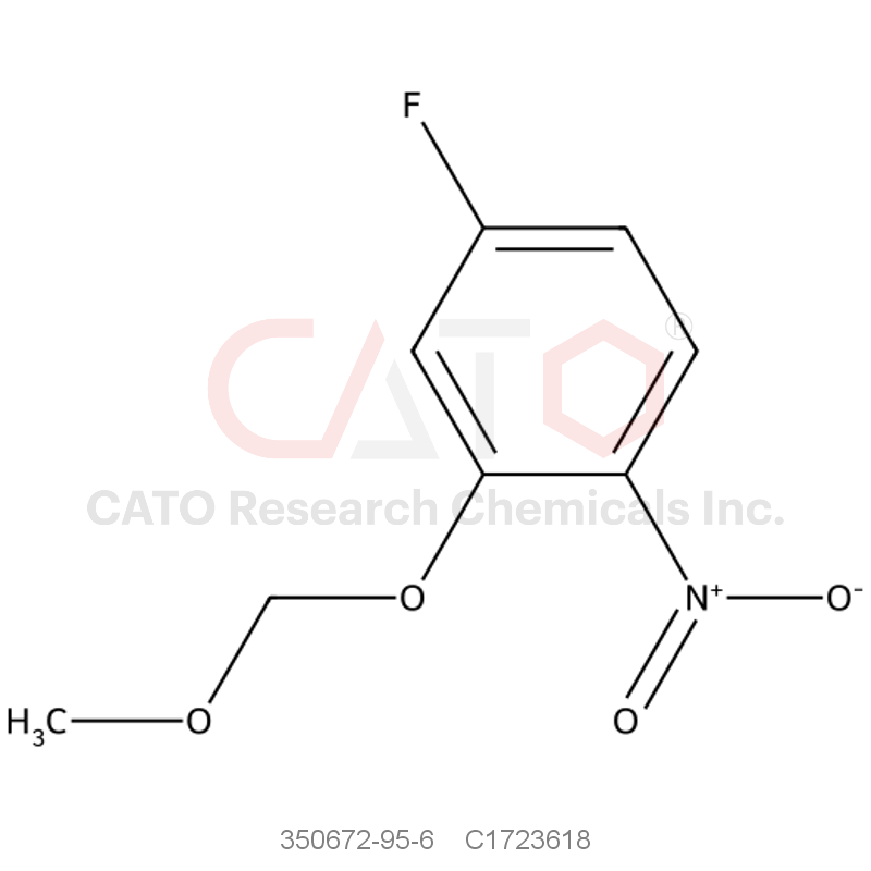 CAS No.:350672-95-6,4-FLuoro-2-(methoxymethoxy)-1-nitrobenzene