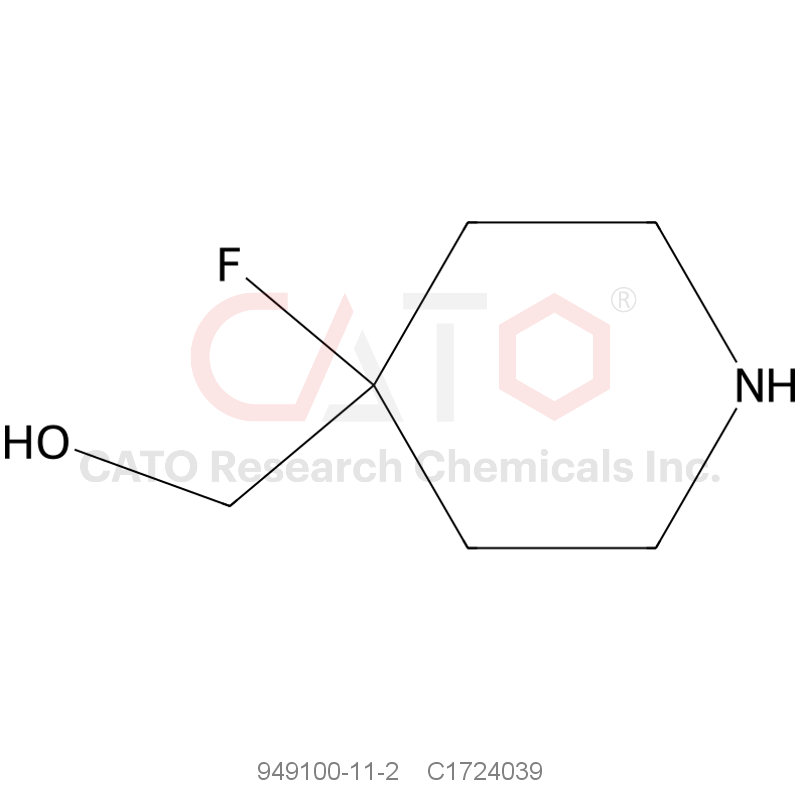 CAS No.:949100-11-2,4-氟-4-(羟甲基)哌啶