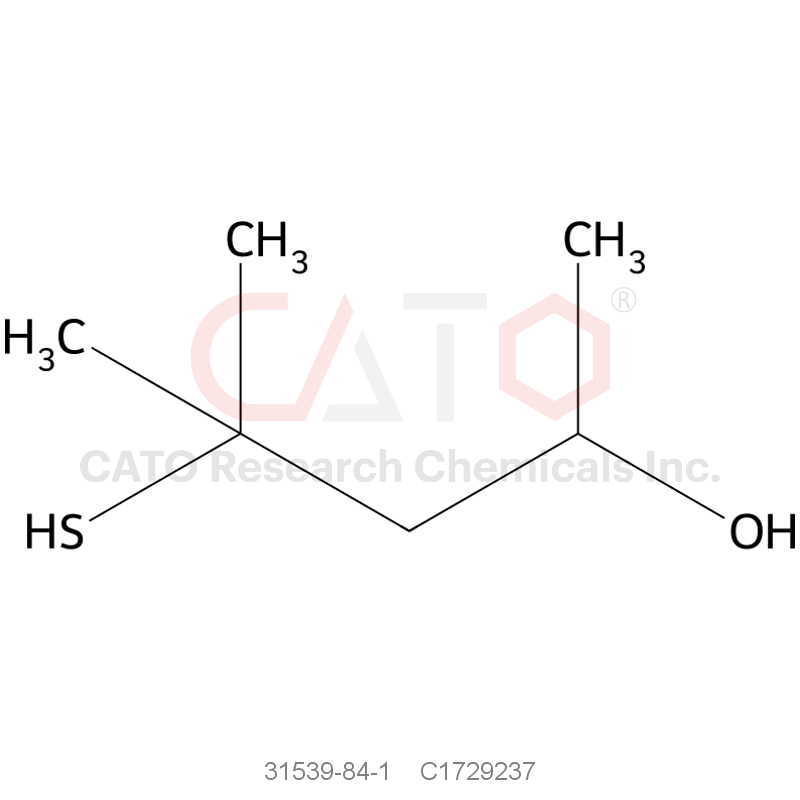 CAS No.:31539-84-1,4-Methyl-4-sulfanyl-pentan-2-ol