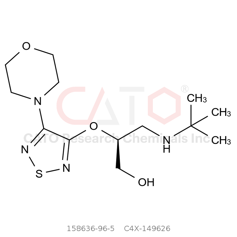 CAS No.:158636-96-5,噻吗洛尔杂质26
