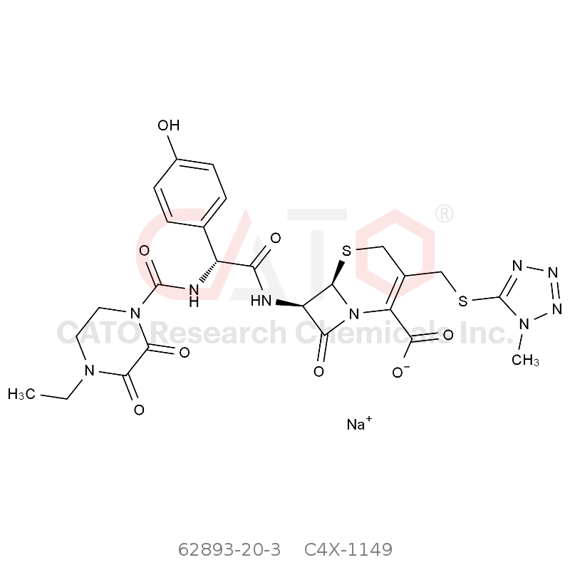 CAS No.:62893-20-3,头孢哌酮钠