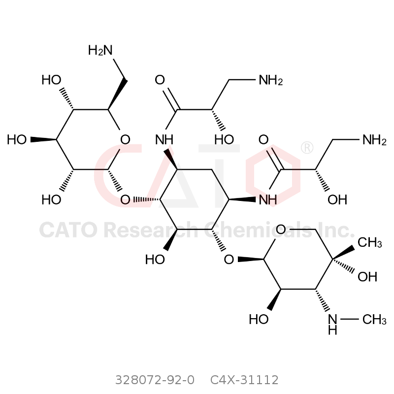 CAS No.:328072-92-0,异帕米星杂质2
