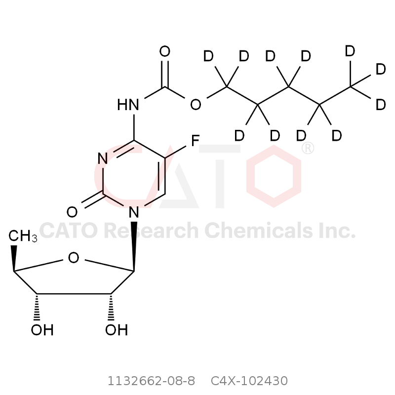 CAS No.:1132662-08-8,Capecitabine-d11
