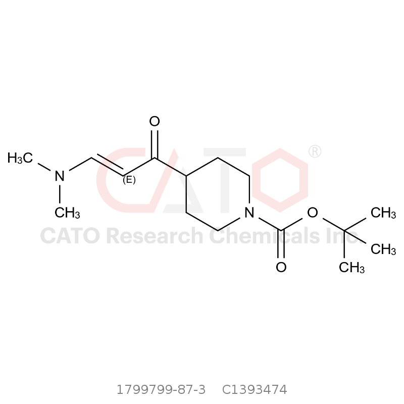 CAS No.:1799799-87-3,tert-Butyl (E)-4-(3-(dimethylamino)acryloyl)piperidine-1-carboxylate