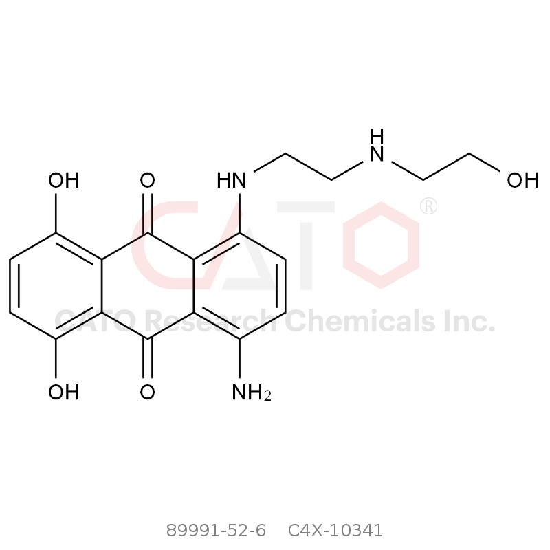 CAS No.:89991-52-6,Mitoxantrone EP Impurity A