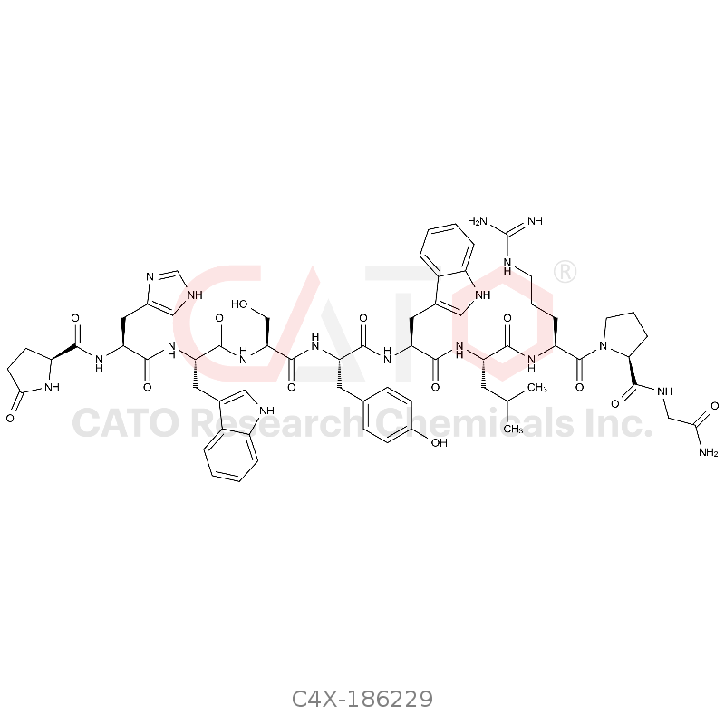 Pyr-His-Trp-Ser-Tyr-Trp-Leu-Arg-Pro-Gly-NH2