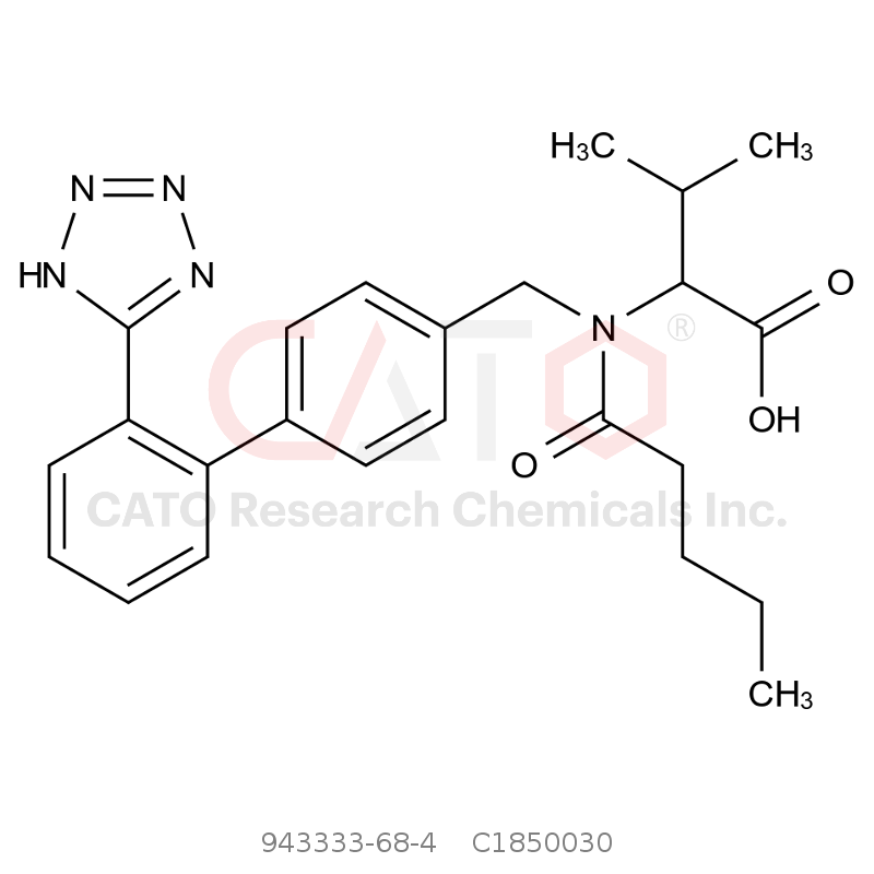 CAS No.:943333-68-4,N-（1-氧代丙烯基）-N-[[2′-（2H-四唑-5-基）[1,1′-联苯]-4-基]甲基]缬氨酸