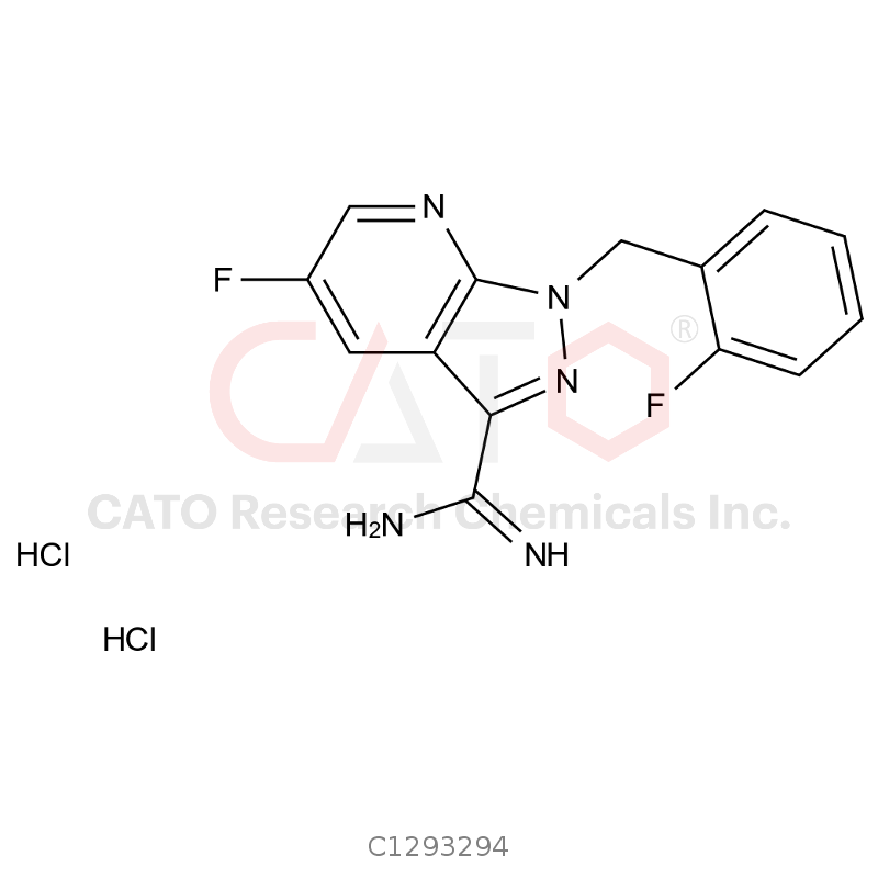 CAS No.:1426309-48-9,Vericiguat Impurity N dihydrochloride