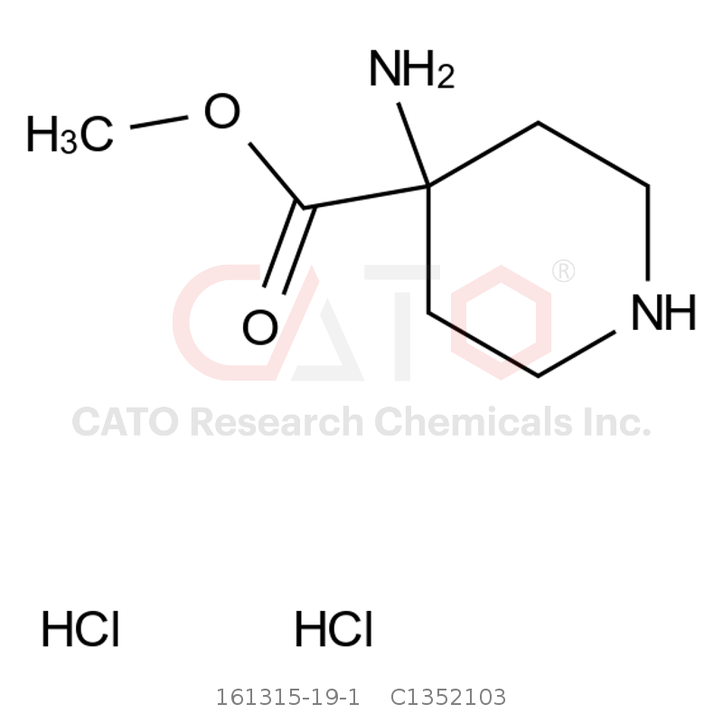 CAS No.:161315-19-1,Methyl 4-Aminopiperidine-4-carboxylate Dihydrochloride