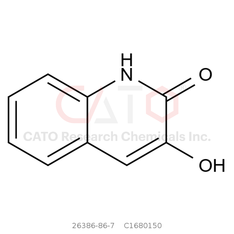 CAS No.:26386-86-7,3-Hydroxyquinolin-2(1H)-one