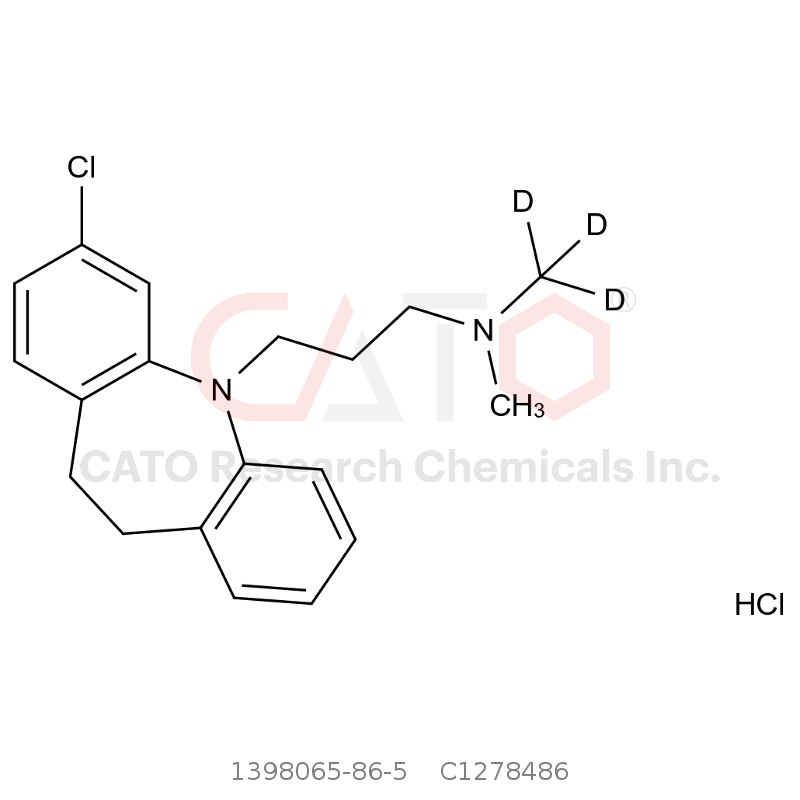 CAS No.:1398065-86-5,氯米帕明-d3 盐酸盐
