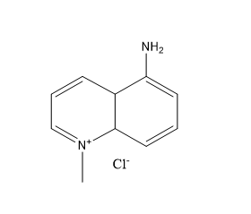 5-氨基-1-甲基喹啉-1-鎓氯化物  CAS CATO-C3D-262539 结构式 Chemical Structure