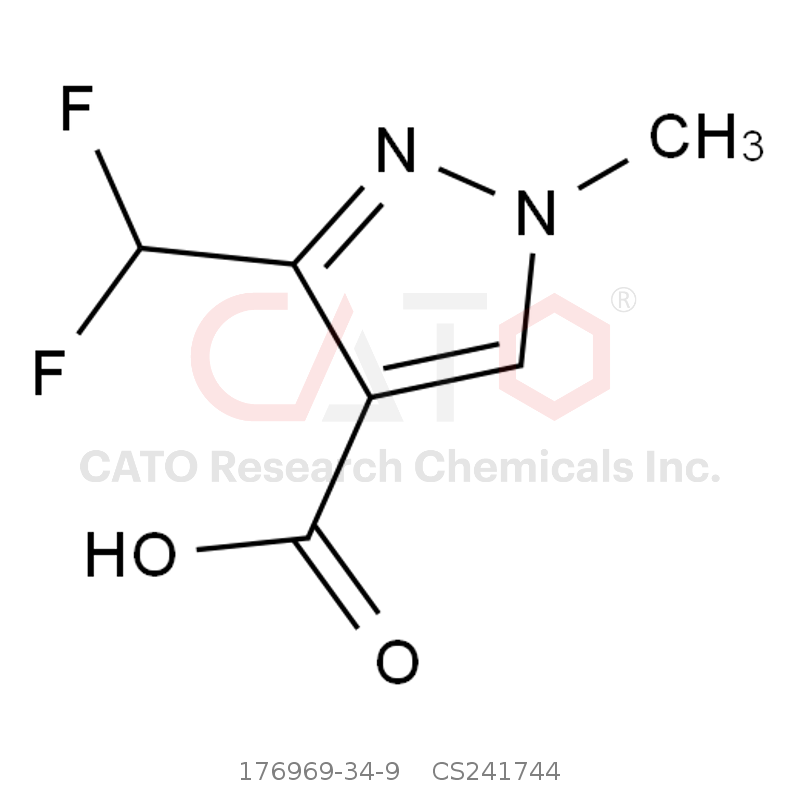 CAS No.:176969-34-9,3-(二氟甲基)-1-甲基-1H-吡唑-4-羧酸