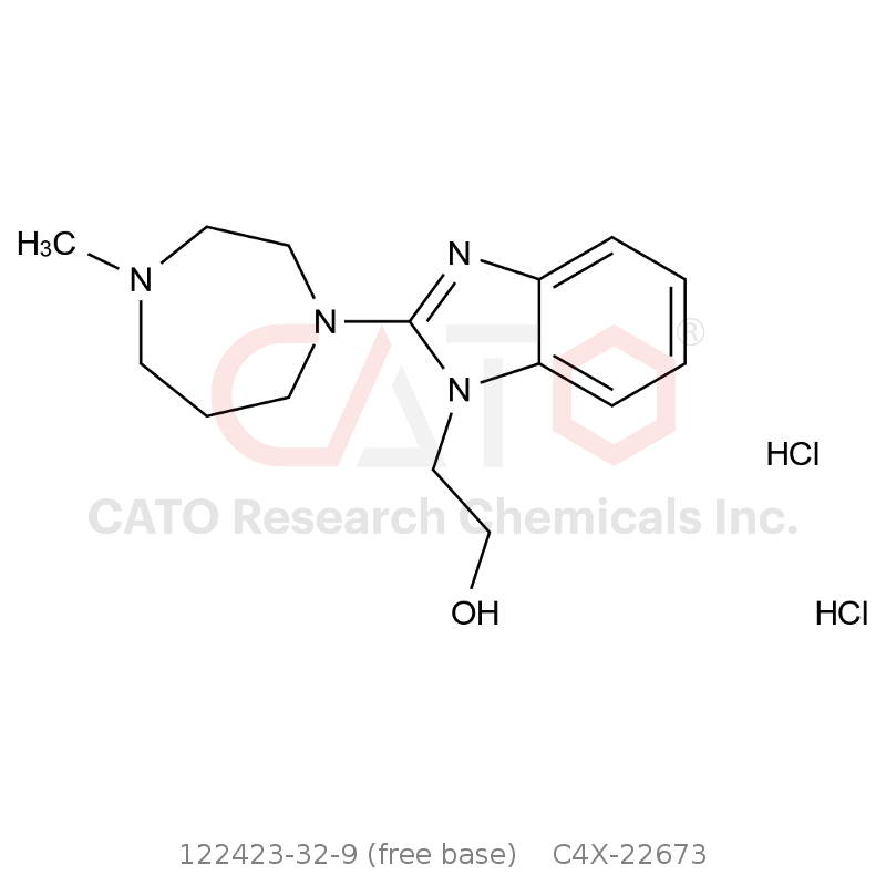 CAS No.:122423-32-9 (free base),依美斯汀EP杂质C二盐酸盐