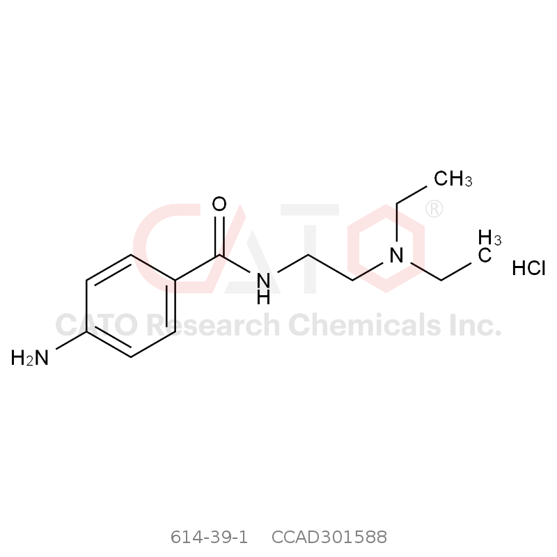 CAS No.:614-39-1,盐酸普鲁卡因胺