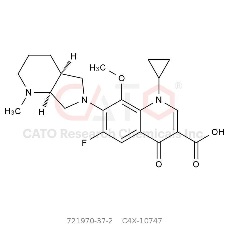 CAS No.:721970-37-2,Moxifloxacin EP Impurity F