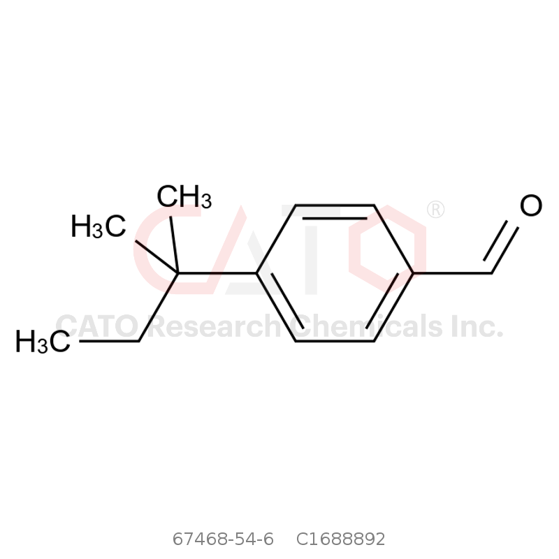 CAS No.:67468-54-6,4-(1,1-Dimethylpropyl)benzaldehyde