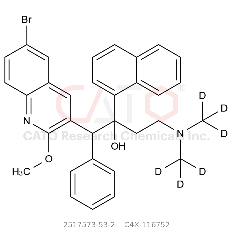CAS No.:2517573-53-2,(Rac)-Bedaquiline-d6
