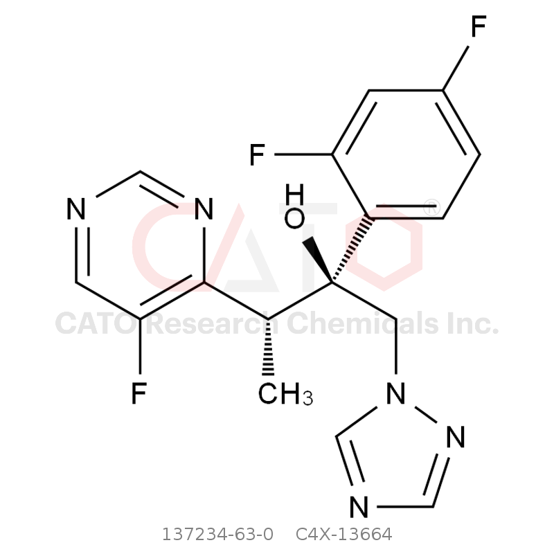 CAS No.:137234-63-0,伏立康唑EP杂质D(伏立康唑USP RC B)