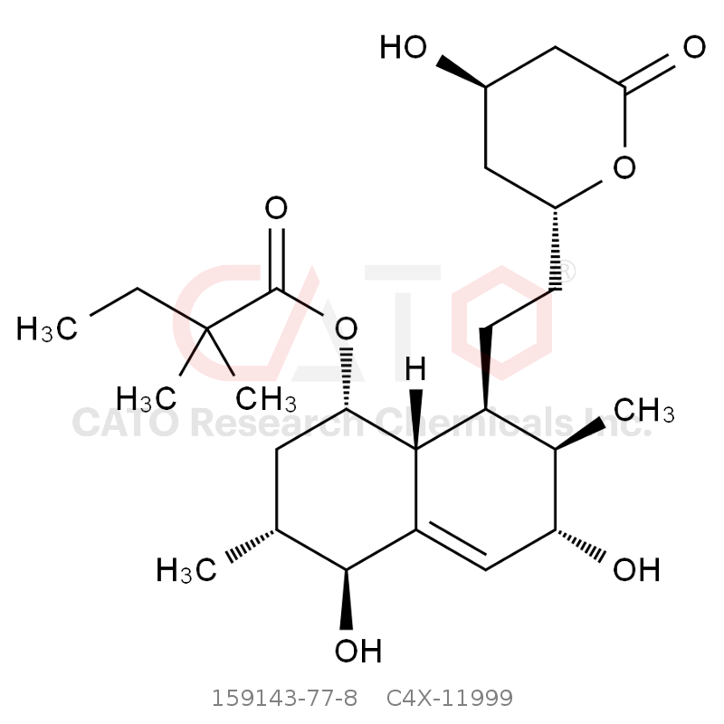CAS No.:159143-77-8,(3S,5S)-Dihydroxy Simvastatin