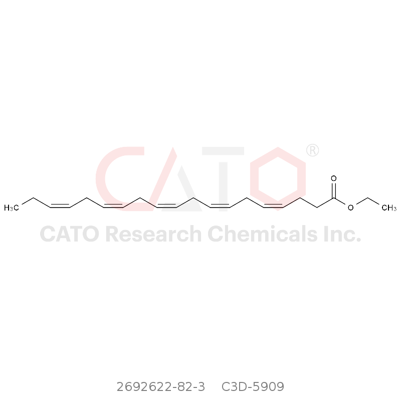CAS No.:2692622-82-3,4(Z),7(Z),10(Z),13(Z),16(Z)-十九碳五烯酸乙酯