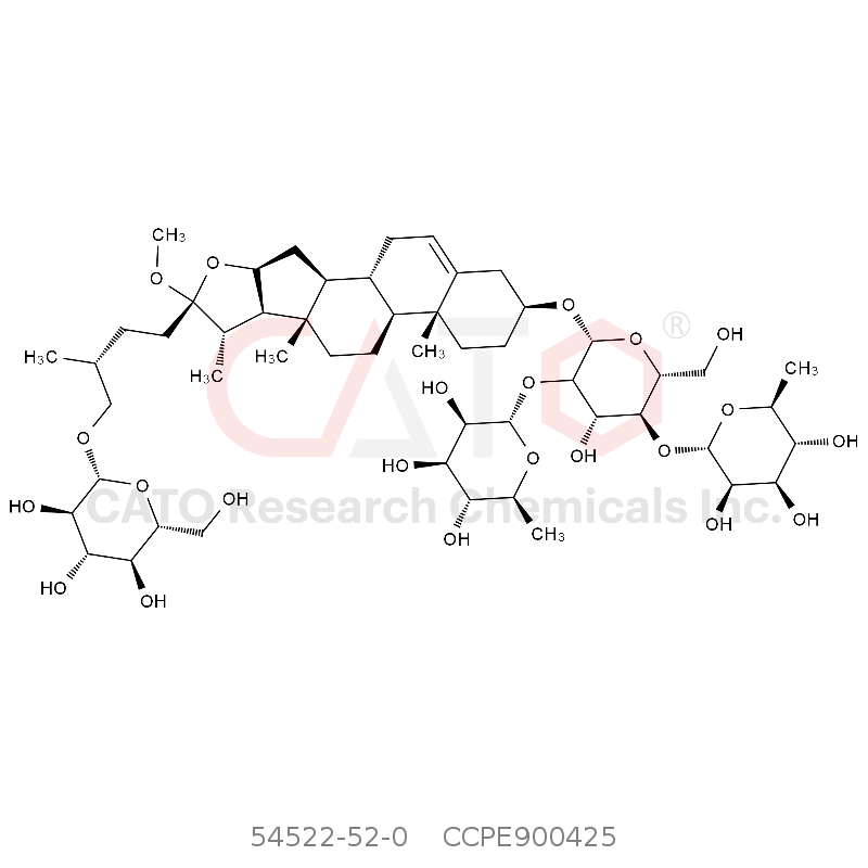 CAS No.:54522-52-0,甲基原薯蓣皂苷