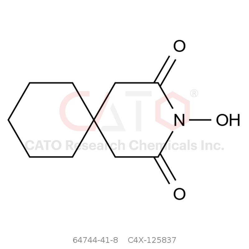 CAS No.:64744-41-8,3-Hydroxy-3-azaspiro[5.5]undecane-2,4-dione