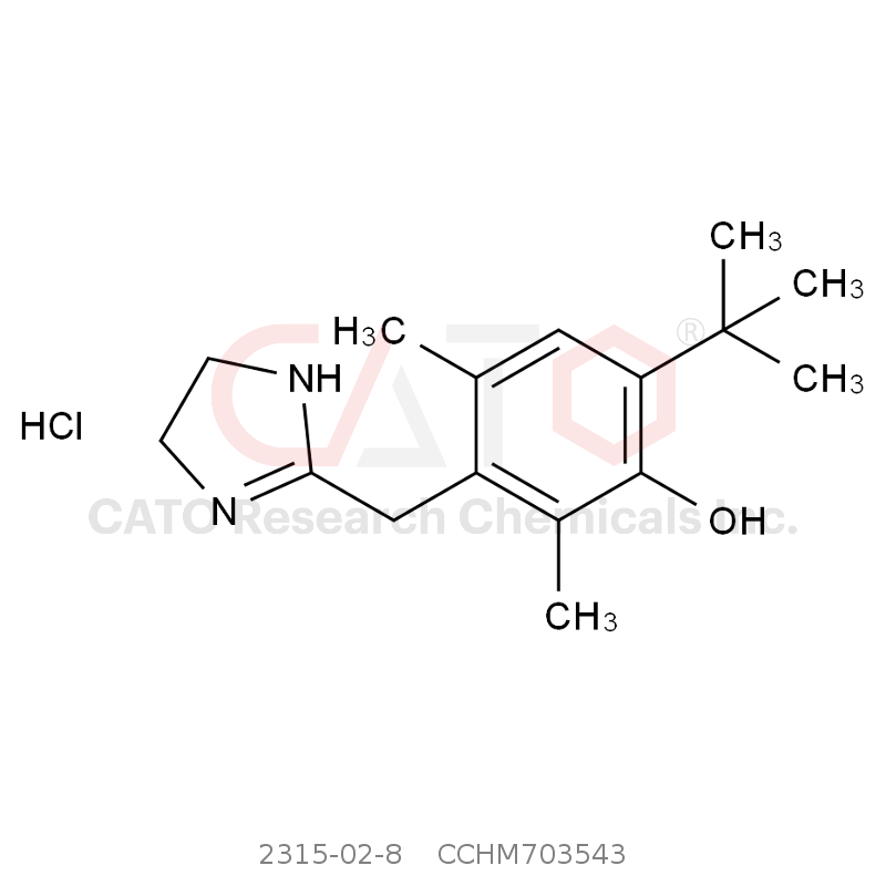 CAS No.:2315-02-8,盐酸羟甲唑啉