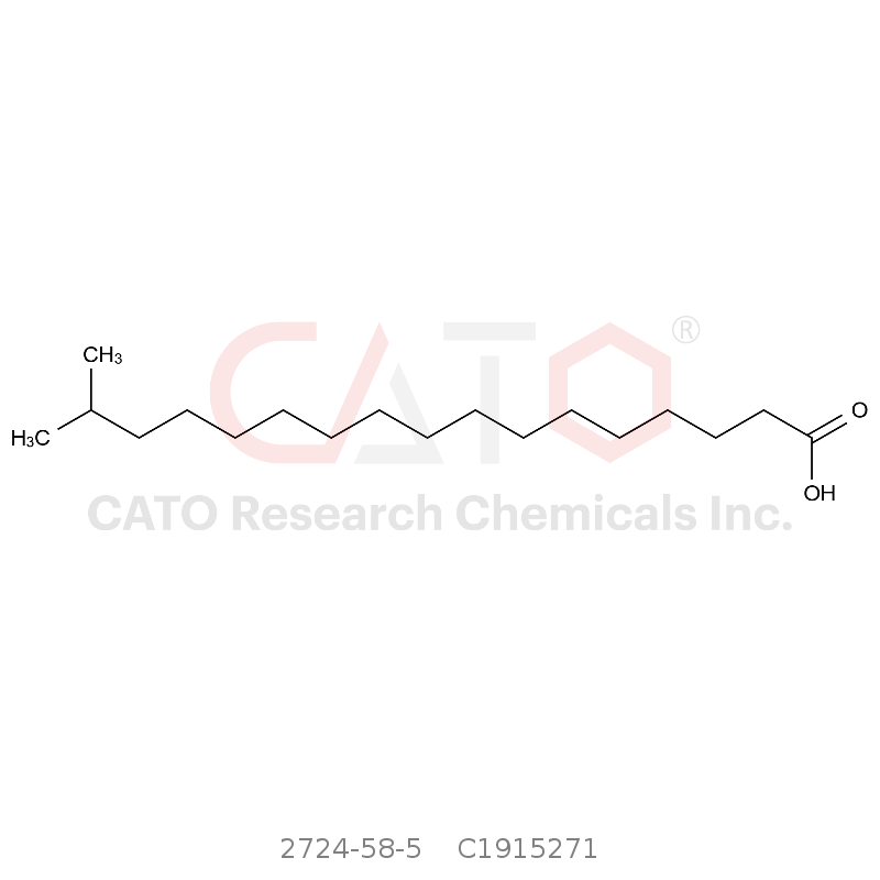 CAS No.:2724-58-5,16-methyl-heptadecanoicaci
