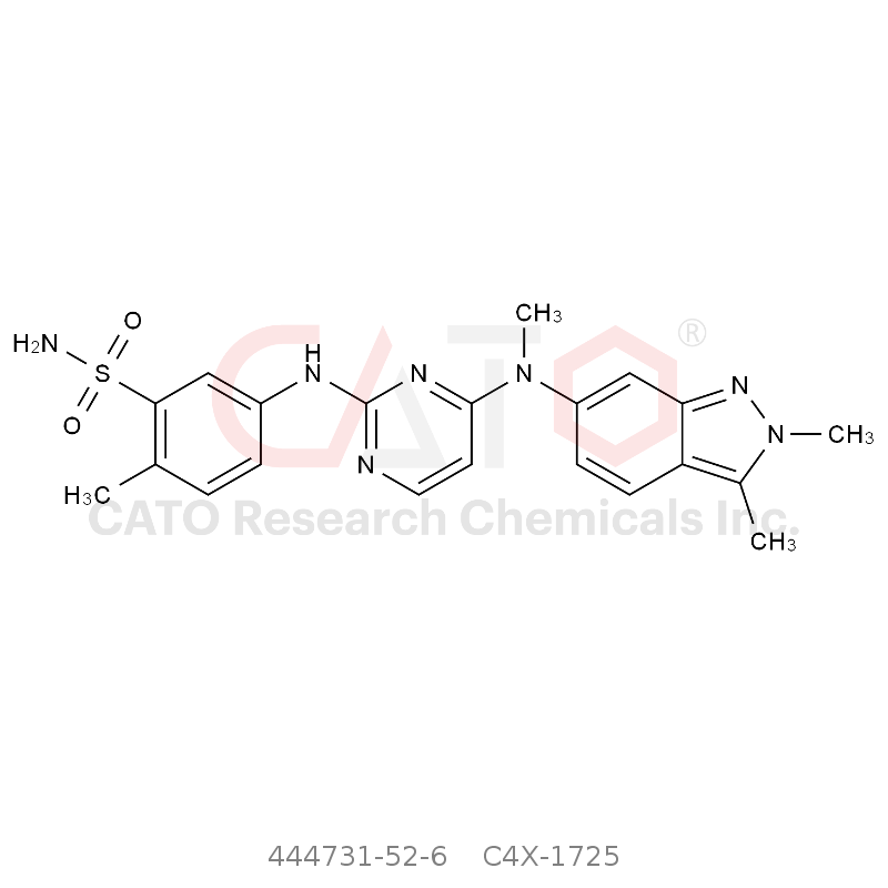 CAS No.:444731-52-6,Pazopanib