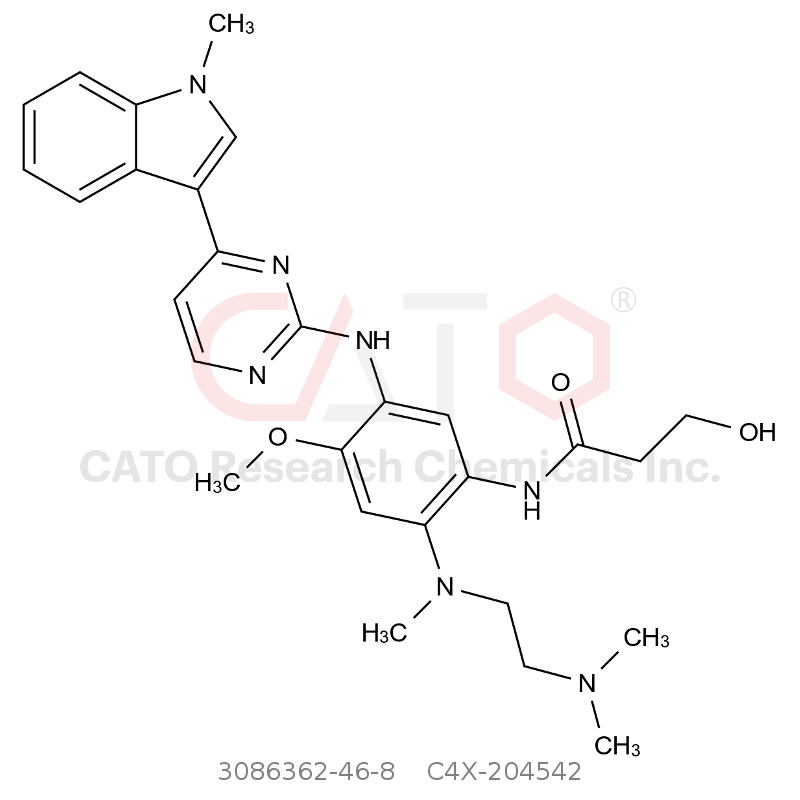 CAS No.:3086362-46-8,Osimertinib Impurity 42