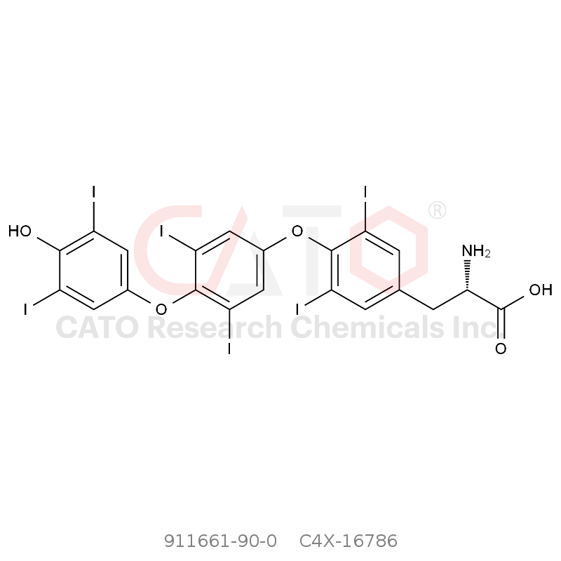 CAS No.:911661-90-0,Levothyroxine EP Impurity F