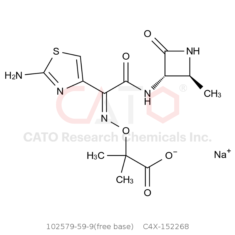 CAS No.:102579-59-9(free base),氨曲南杂质68