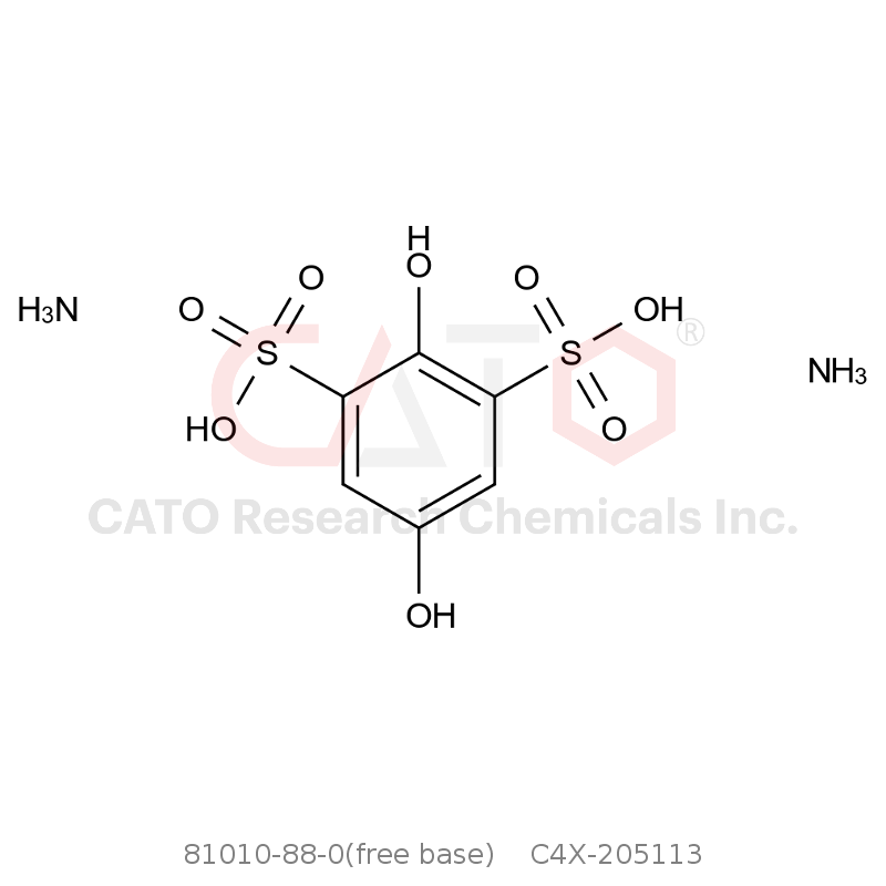 CAS No.:81010-88-0(free base),羟苯磺酸钙杂质13