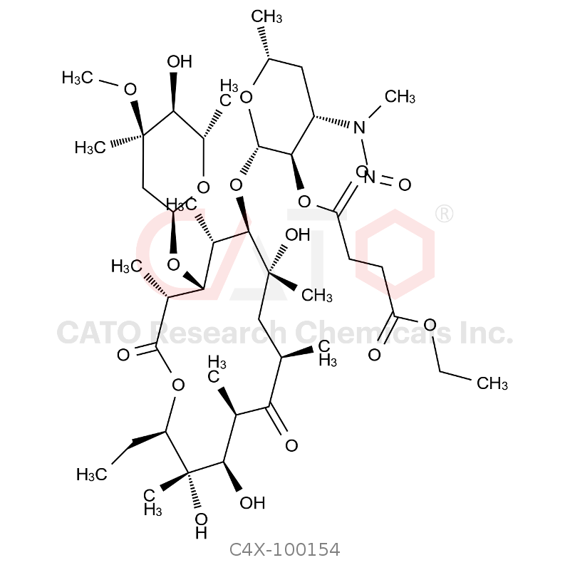 N-nitroso-desmethyl-erythromycin ethylsuccinate