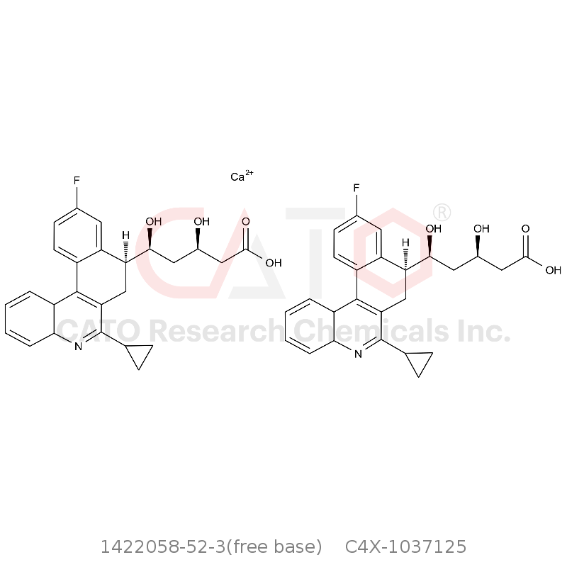 CAS No.:1422058-52-3(free base),匹伐他汀杂质125