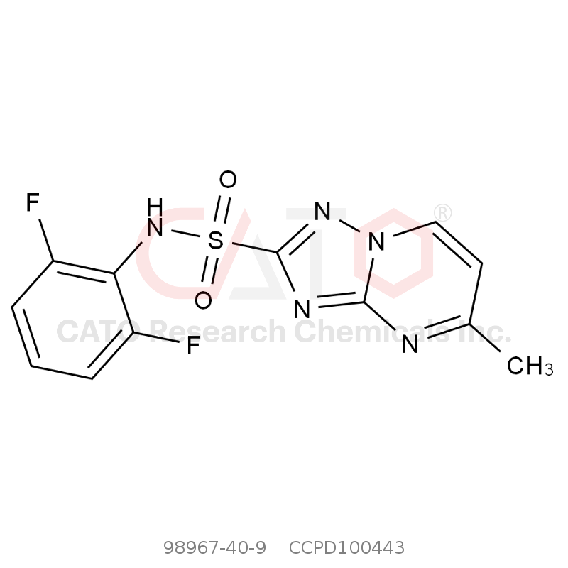 CAS No.:98967-40-9,氟唑嘧磺草胺