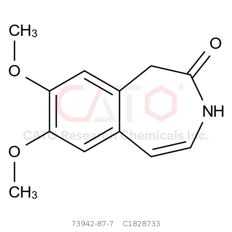 CAS No.:73942-87-7,7,8-Dimethoxy-1,3-dihydro-2H-3-benzazepin-2-one
