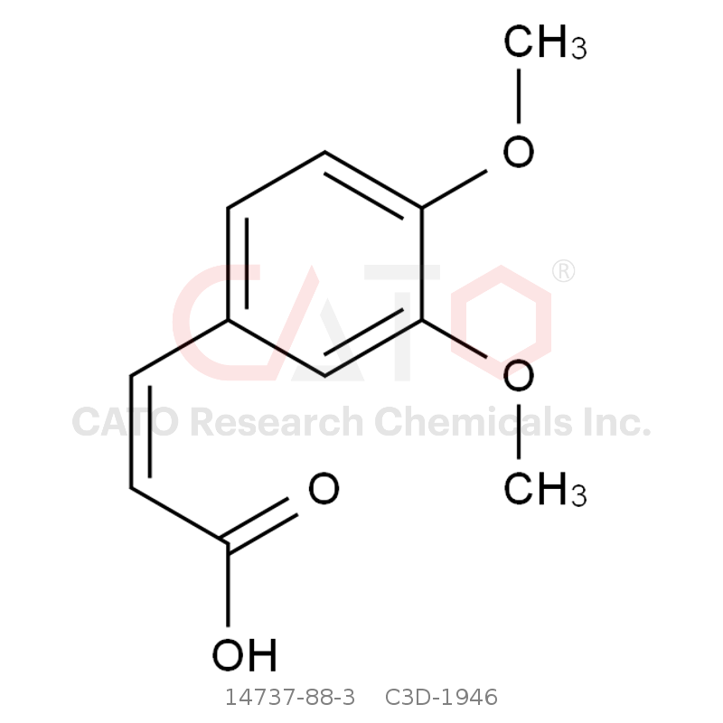 CAS No.:14737-88-3,(Z)-3,4-二甲氧基肉桂酸