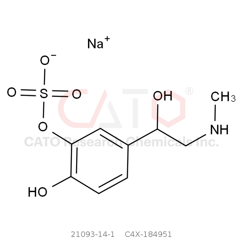 CAS No.:21093-14-1,Epinephrine Impurity 51 Sodium Salt