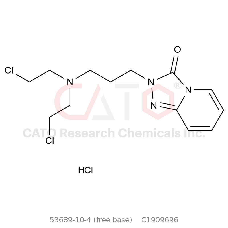 CAS No.:53689-10-4 (free base),曲唑酮杂质53盐酸盐