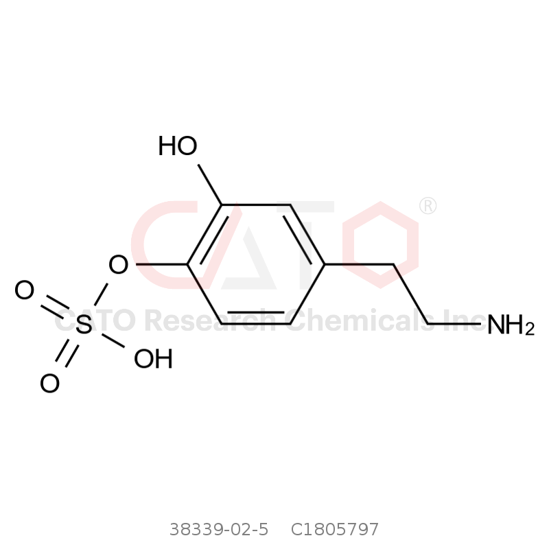 CAS No.:38339-02-5,Dopamine 4-O-Sulfate