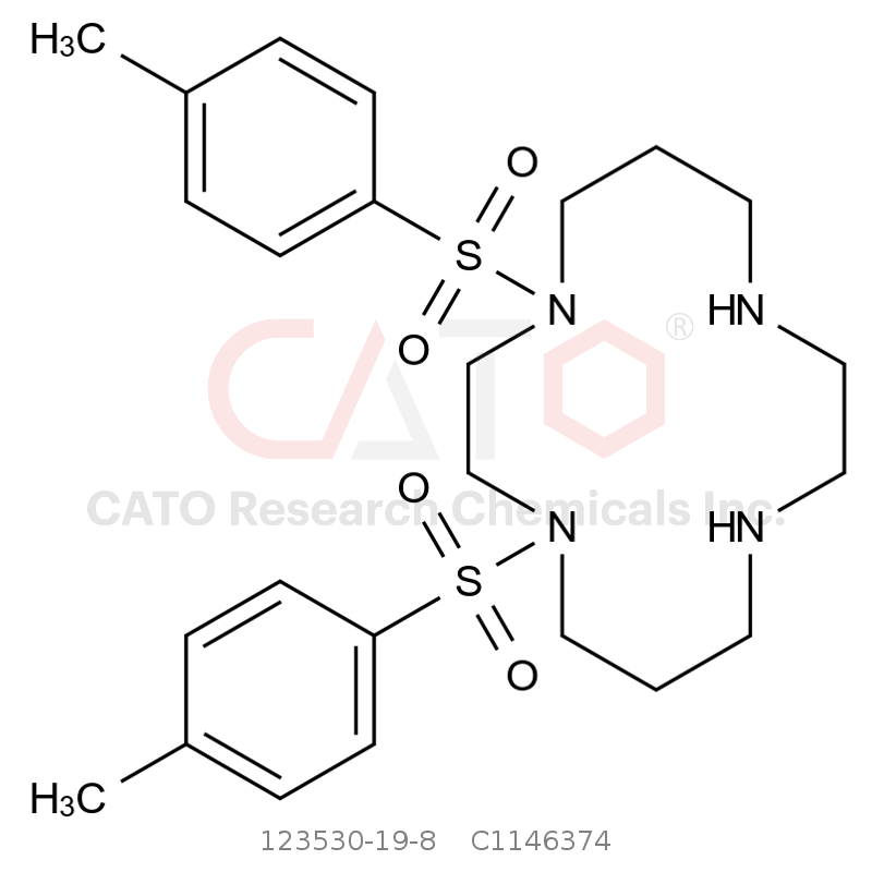 CAS No.:123530-19-8,1,4-Ditosyl-1,4,8,11-Tetraazacyclotetradecane
